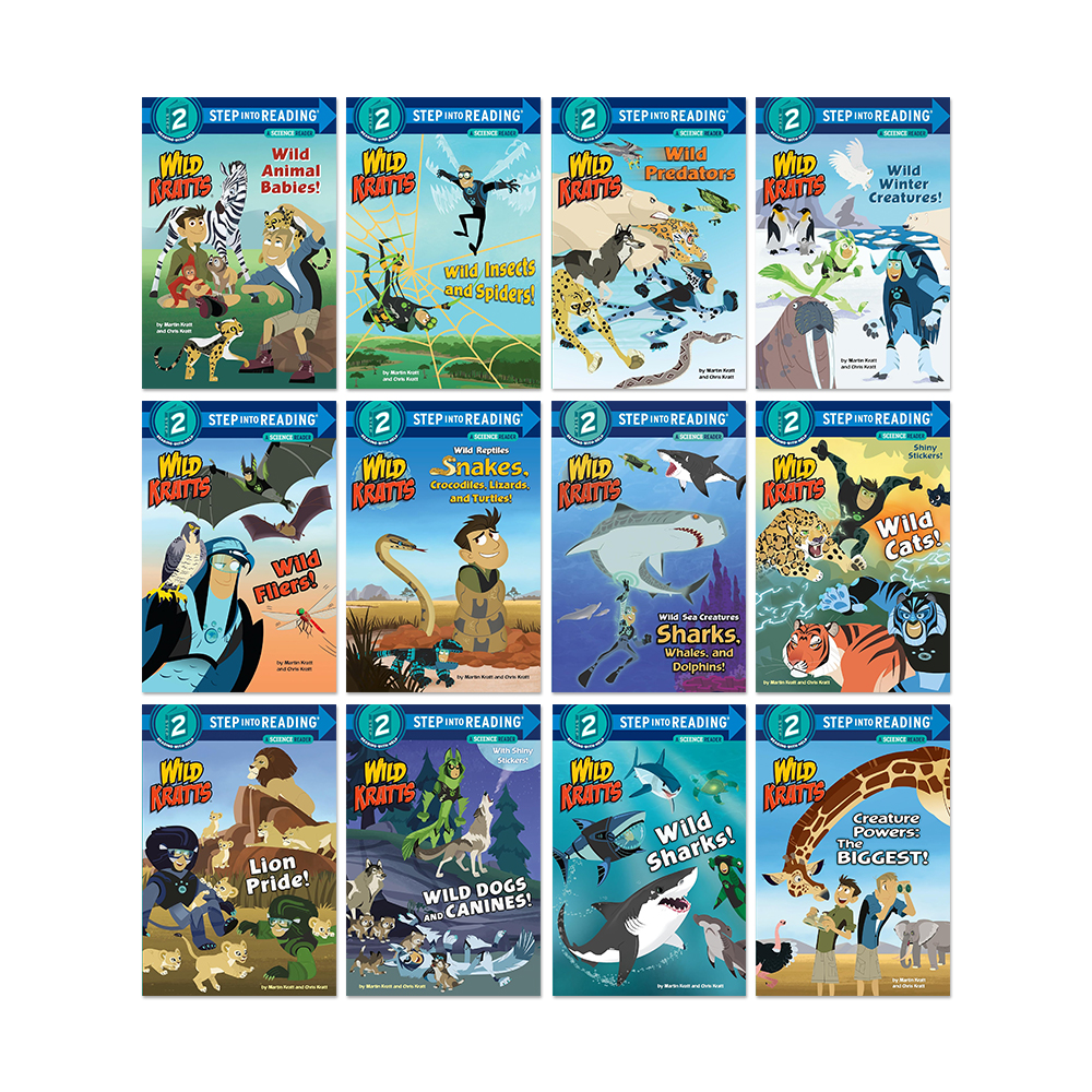Step into Reading(Step2): Wild Kratts 12종
